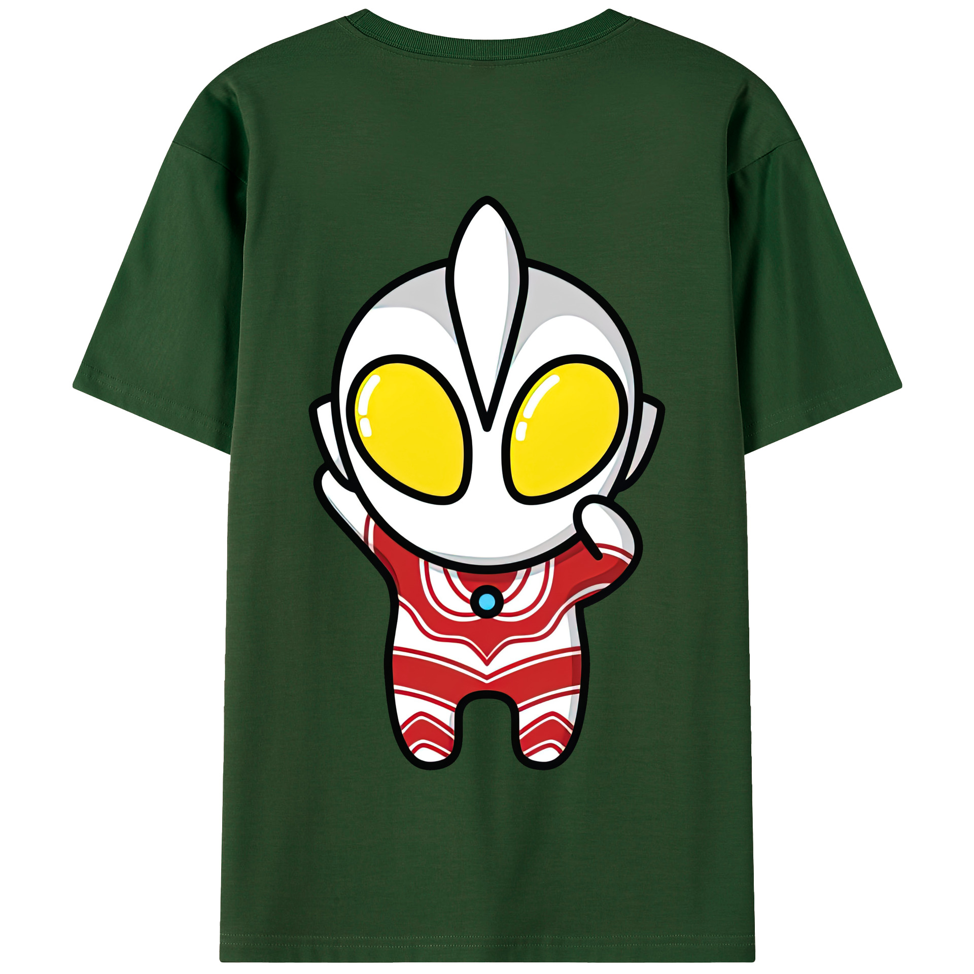 （画像用） ウルトラマン Ultraman 綿100％半袖Tシャツ（背面プリント）